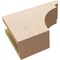 Ekena Millwork 4in. W x 8in. H x 12in. L Yorktown Woodgrain TimberThane Rafter Tail, Primed Tan RFTUR04X08X12YORRCPR - alternate 2